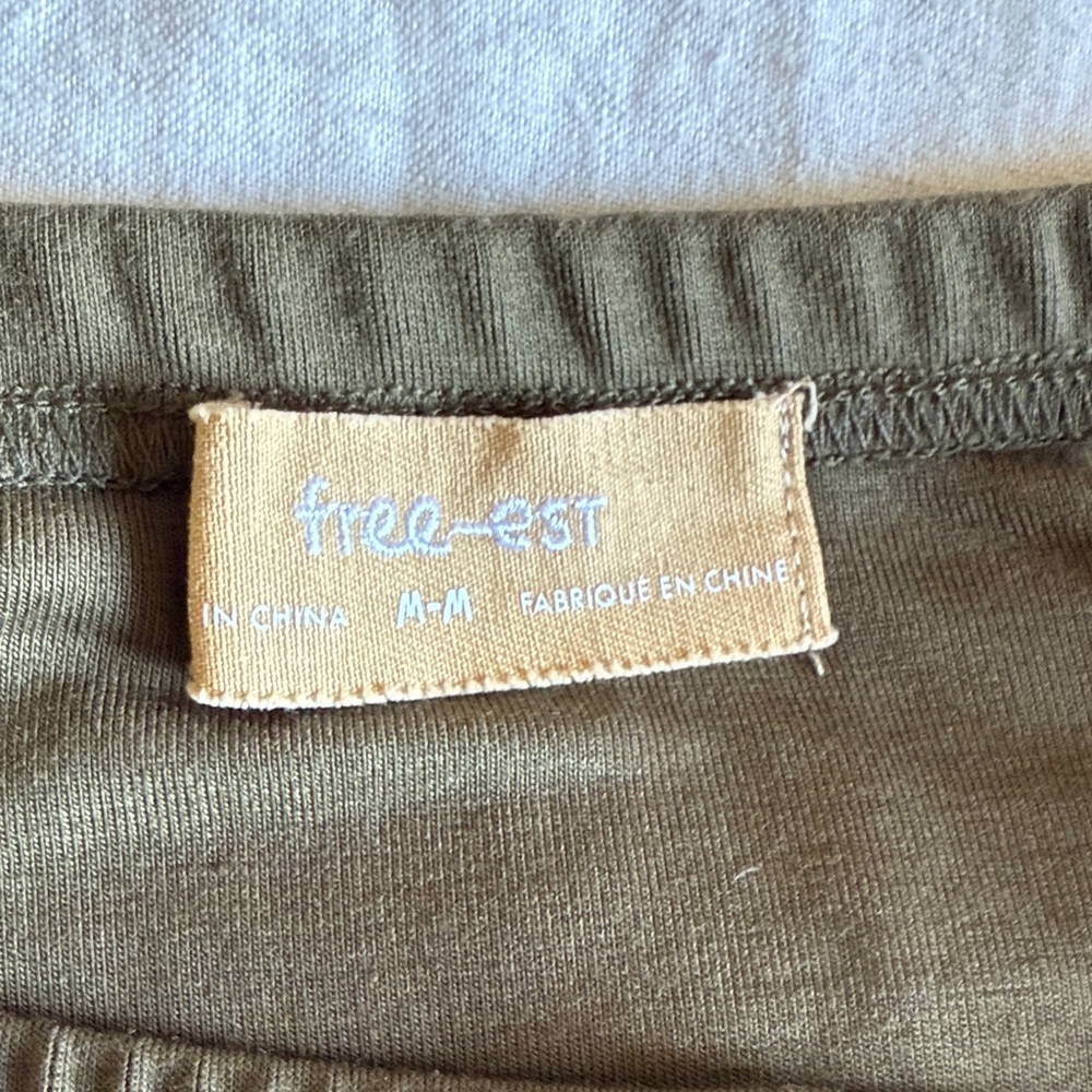 Free People Olive Skirt Set - Picture 2 of 3